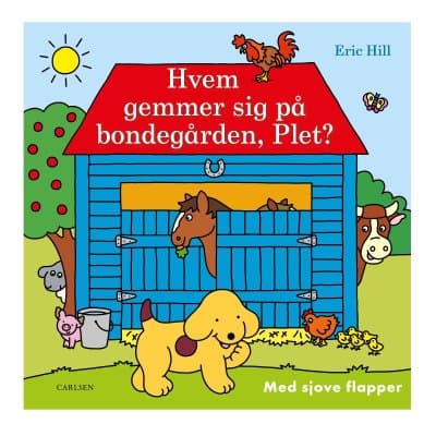 Hvem gemmer sig på bondegården, Plet? - Bog