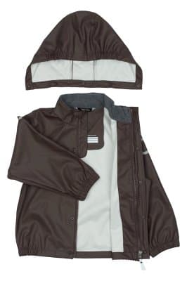 Mikkline 2-delt regntøj u/seler - Raisin - billede 4