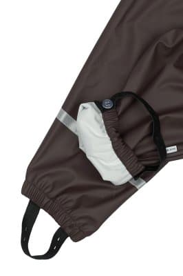Mikkline 2-delt regntøj u/seler - Raisin - billede 3