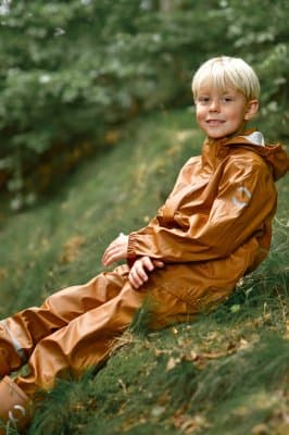 Mikkline 2-delt regntøj u/seler - Rubber - billede 11