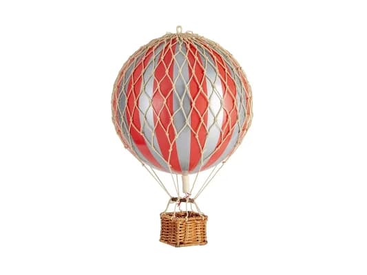 Authentic Models Luftballon 8,5cm - Red/Silver