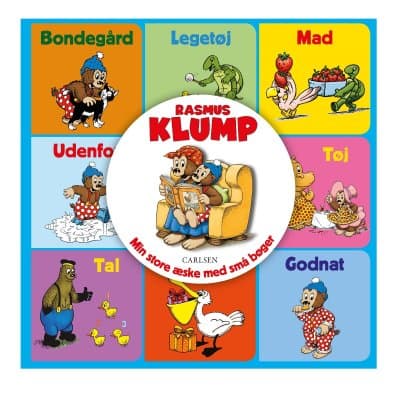 Rasmus Klump - Min store æske med små bøger