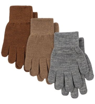 Konges Sløjd - 3-pak Fila Vanter  - billede 2