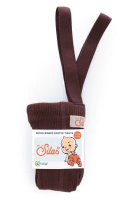 Silly Silas - Footed - Chocolate Brown