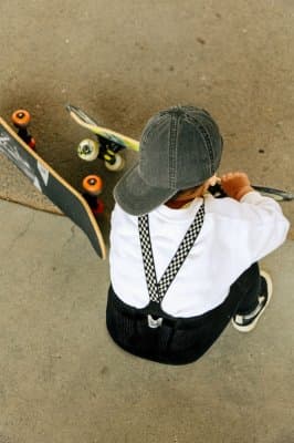 Silly Silas - Footless - Classic Black Checked - billede 4