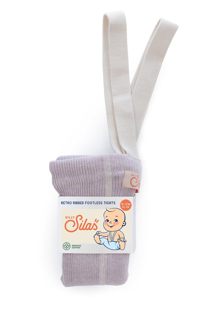 Silly Silas - Footless - Creamy Lavender