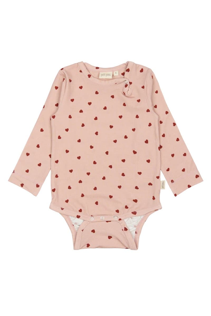Petit Piao - Langærmet Body - Heart