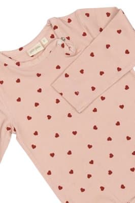 Petit Piao - Langærmet Body - Heart - billede 3