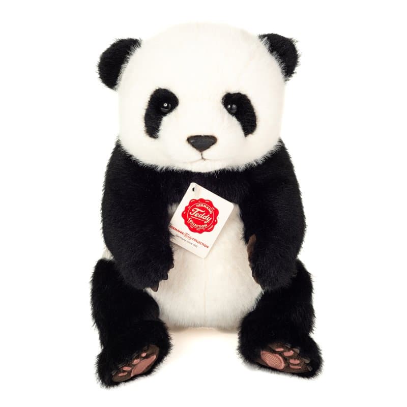 Teddy Hermann - Siddende Panda 28 cm