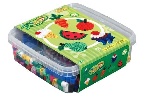 HAMA - Hama maxi perler - 600stk + plade 8220 i bøtte