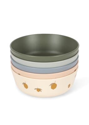 Konges Sløjd - 5-Pak Skåle Lemon Mix