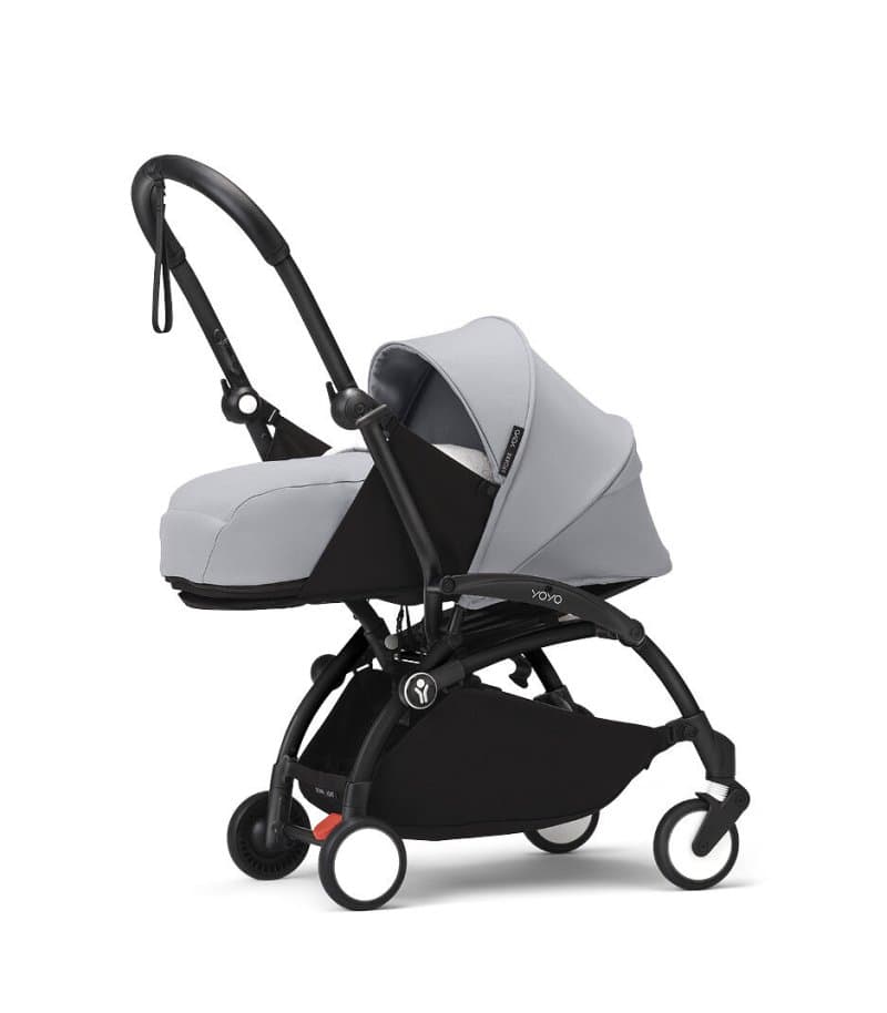 Stokke YOYO3 0+ Klapvogn med Blød lift - Sort-Stone