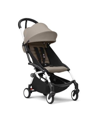 Stokke YOYO3 Klapvogn Hvid-Taupe