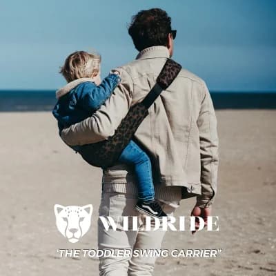 Wildride - Toddler Swing Bæresele - Basic Black - billede 4