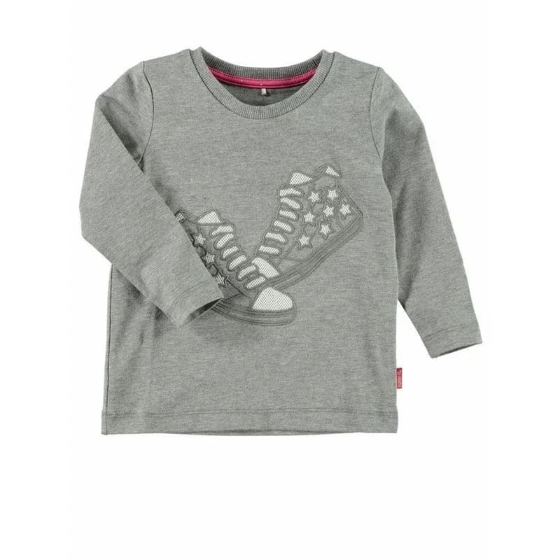 Name It Bluse - Lysegrå