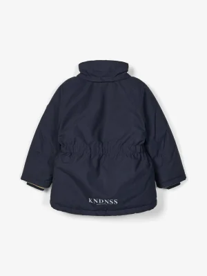 Name-It - NMF Mibis Parka Jakke - Dark Sapphire - billede 3
