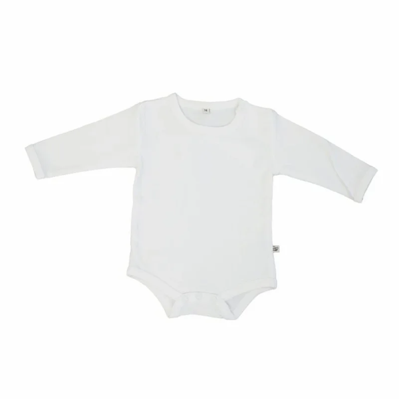 Pippi body Lange ærmer - Hvid