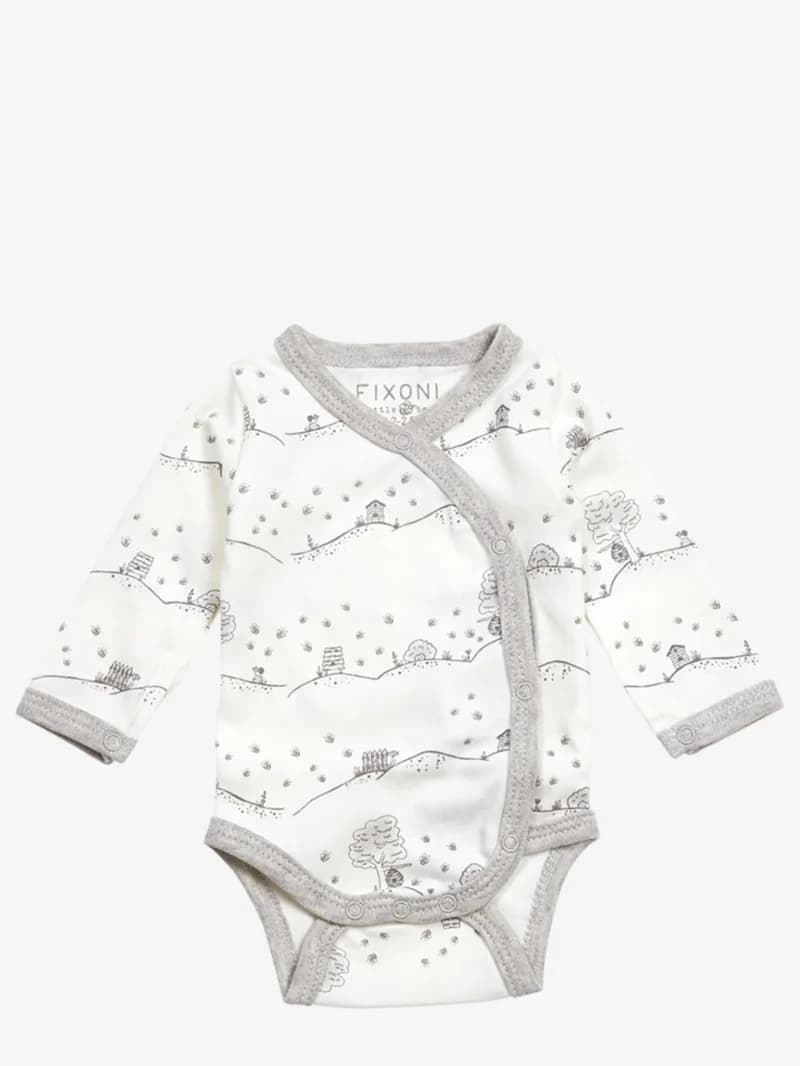Fixoni Premature Økologisk Body Off White