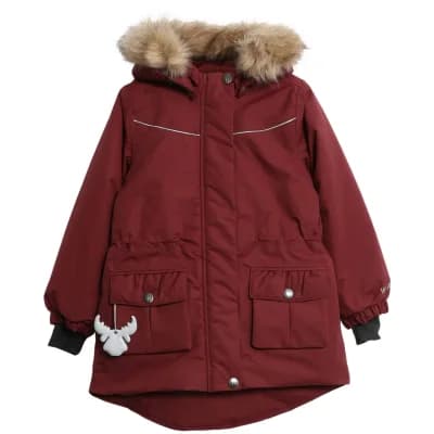 Wheat - Vinterjakke Mathilde Burgundy