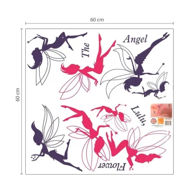 COM-Fairies-WS5020 + Walplus Pink Dandelion-WS3017 - billede 4