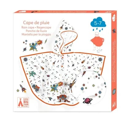 Djeco - Regnkappe - Superhelte 5-7 år - billede 3