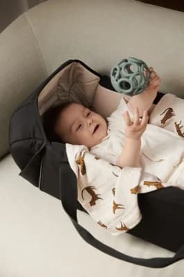 Liewood - Amber Babynest Black - billede 2