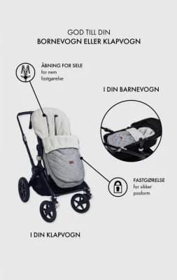 Najell - Footmuff Matte Black - billede 4