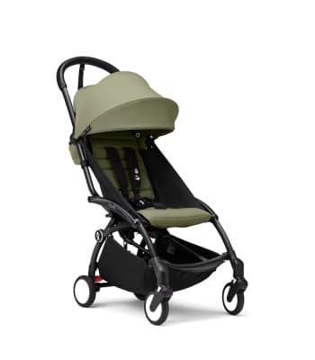 Stokke YOYO3 Klapvogn Hvidt-Olive - billede 7